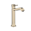 Polished Nickel Modern Single Hole Vessel Faucet