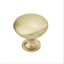 Golden Champagne Round Traditional Cabinet Knob with Mounting Hardware