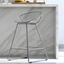 Ellis 25" Chic Gray Steel Counter Bar Stool