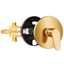 Brushed Gold Pressure Balance Shower Valve with Lever Handle