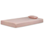 Full Pink Innerspring Mattress with Boxspring and Pillow