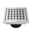 VIGO Elan Square Chrome Shower Drain