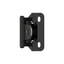 Matte Black 1/4 Inch Overlay Cabinet Hinge