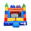 Rainbow Castle Inflatable Bounce House with Slide and Blower