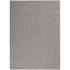 Ivory Charcoal Geometric 4' x 6' Synthetic Area Rug