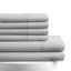 Gray Full Size Ultra Soft Microfiber 6-Piece Bed Sheet Set