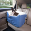 Medium Blue Soft Sided Dog Carrier with Sherpa Interior