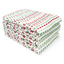 Holiday Red-Green Cotton Terry Kitchen Towel Set