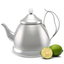 Brushed Stainless Steel 2.0 Qt Tea Kettle with Infuser