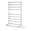 Hyde Park Chrome 8-Bar Free-Standing Towel Warmer Rack