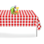 Gold 12-Pack Premium Disposable Plastic Picnic Tablecloths