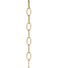 120'' Vintage Gold Ceiling Lighting Chain