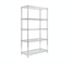 Chrome 5-Tier Adjustable Heavy-Duty Storage Shelf