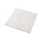 Silken Glossy White Ceramic Pencil Tile Trim 7.9'' x 0.5''