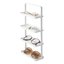 White 4-Tier Metal Jewelry and Accessory Stand