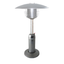 Hammered Silver Tabletop Propane Patio Heater with Emergency Shut Off