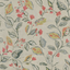 Blossom Lightweight Polyester Watercolor Foliage Fabric