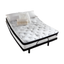 King Adjustable White Metal Bed Base with Remote