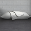 Standard White Cotton Pillow Protector with Hidden Zipper