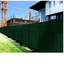 Green HDPE Privacy Fence Netting with Reinforced Grommets