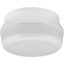 Satin White Polycarbonate LED Outdoor Flush Mount