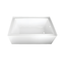 Aqua Eden 60-Inch White Acrylic Alcove Tub with Right Drain