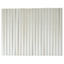 Glossy White Ceramic Pencil Tile Trim Set