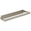 Luxe Nickel 12-Inch Modern Wall-Mounted Towel Bar