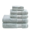 Seafoam Turkish Cotton 6-Piece Towel Set