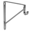 Satin Nickel Heavy Duty Shelf and Rod Bracket