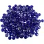 Cobalt Blue Tempered Glass Fire Pit Rocks, 10lb