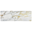 Gold and White Marble Anti-Fatigue Kitchen Mat