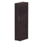 Espresso Laminate Modern Wardrobe with Adjustable Shelf