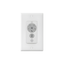 Compact White Wall Control for Ceiling Fans