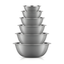 JoyJolt Stainless Steel Nesting Mixing Bowl Set of 6