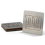 New York Giants Silver Etched Beverage Coaster Set