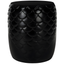 Julyvia Black Concrete Outdoor Accent Stool