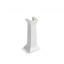 Elegant White Fireclay Memoirs Pedestal Sink Base