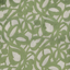 Olive and Beige Floral Vine Velvet Upholstery Fabric