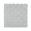 Silver Interlocking Garage Floor Protection Tiles, 12 x 12 in, Pack of 25