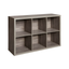 Weathered Gray 6-Cube Stackable Storage Organizer