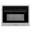 24" Stainless Steel and Matte Black Convection Microwave Oven