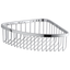 Polished Stainless Steel Corner Shower Basket