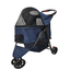 AmorosO 32" Blue and Red Jogger Pet Stroller