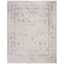 Chic Lodge Ivory & Silver 10' x 14' Hand-Knotted Synthetic Area Rug