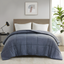 Navy Twin Down Alternative Jersey Knit Comforter Set