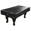 Black Heavy Duty Leatherette 9-Foot Pool Table Cover