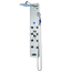 Blue Ocean 52" Aluminum Shower Panel with Rainfall Head and Jets