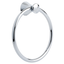 Polished Chrome Wall Mounted Round Towel Ring