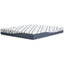 California King Blue and White Adjustable Memory Foam Mattress